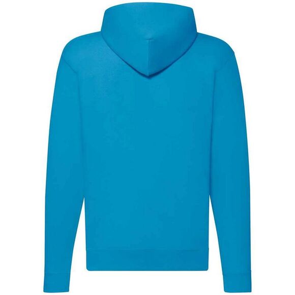 Fruit of the Loom Mens Classic Zipped Hoodie / Azure